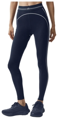 (CN) Леггинсы женские Alo Yoga Airbrush High-Waist Heart Throb Legging, Синие (S)