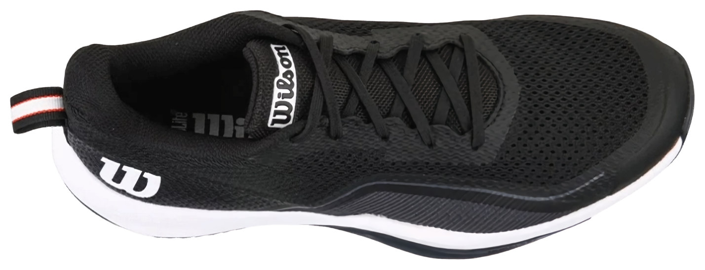 Кроссовки мужские Wilson Rush Pro Lite, Чёрные/Эбонитовые/Белые (р. EUR 45.3)