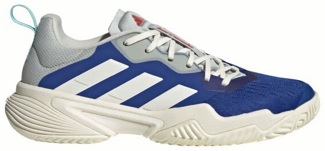 (EU) Кроссовки женские Adidas Barricade FMT, ID1555, Бело-Синие (р. 36,6)