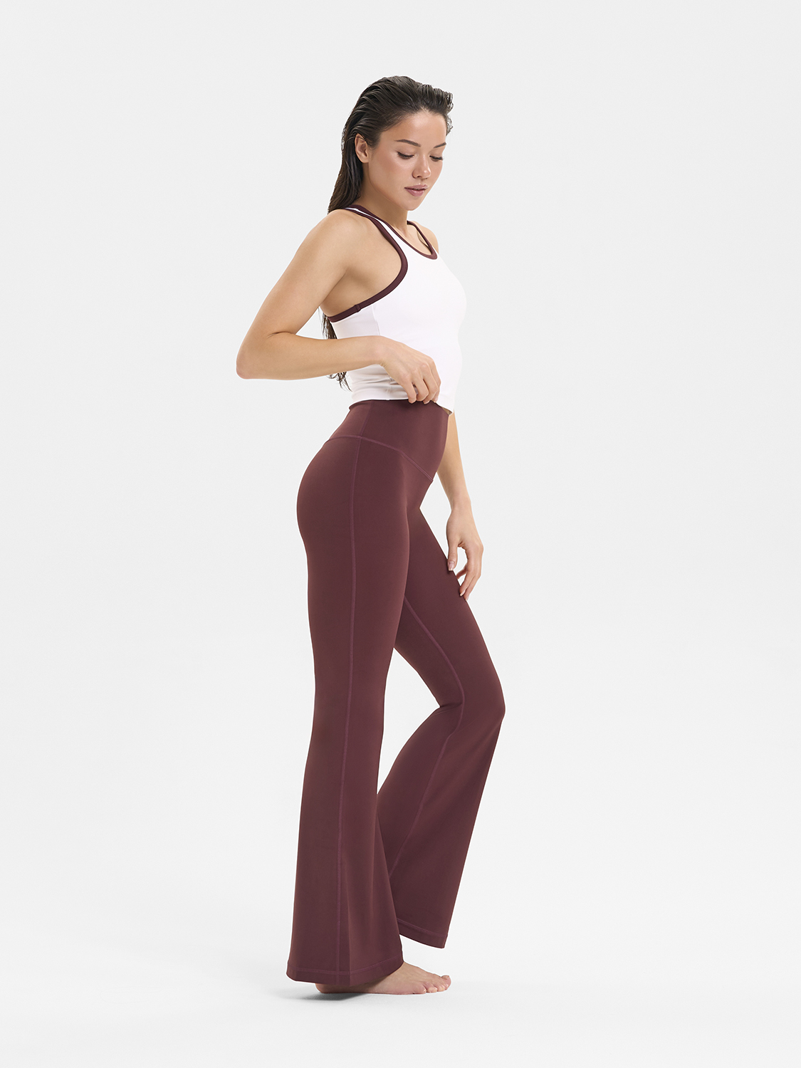 Леггинсы женские SURE CK41037, Бордовые (S)