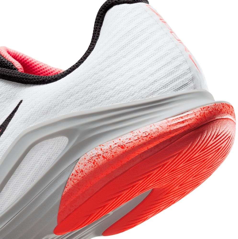Кроссовки женские Nike Vapor 12 Hard Court Premium, Белые/Чёрные/Оранжевые, для твёрдых кортов, с технологией Air Zoom (р. 40)