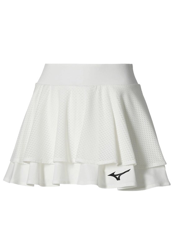 Юбка женская Mizuno Daybreakers Flying Skirt W, Белая (XS)