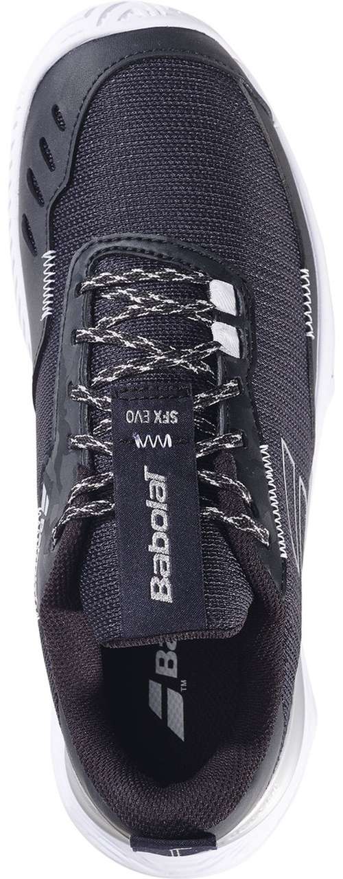 Кроссовки женские Babolat Sfx Evo All Court, Чёрные/Серебряные (р. 42)