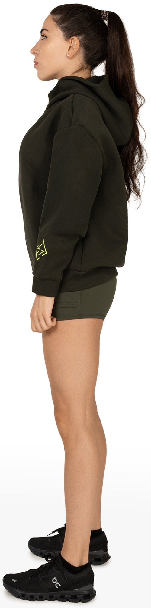 Толстовка женская Elewin Ember Dark Green, Темно-зеленая (M)