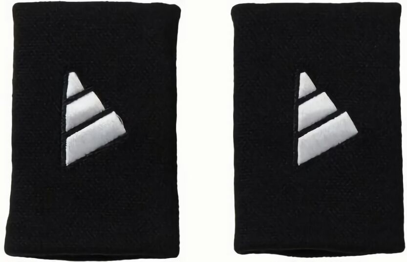 (EU) Удлиненные напульсники Adidas, Черный (2 шт)