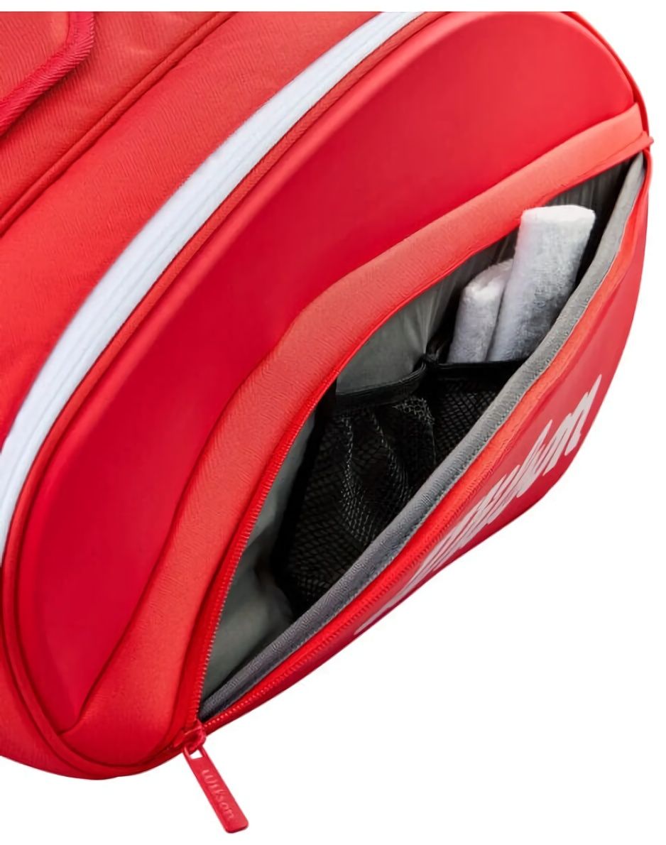 (EU) Сумка Wilson Super Tour Padel 2026 Wr8913001, Красная