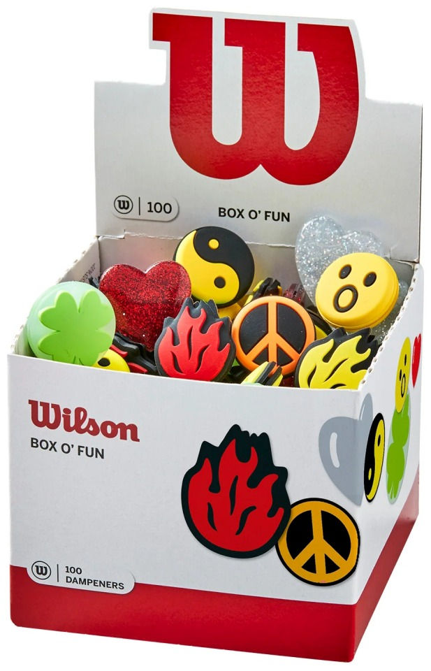 Виброгаситель Wilson BOX O`FUN, Разноцветный (100 шт)