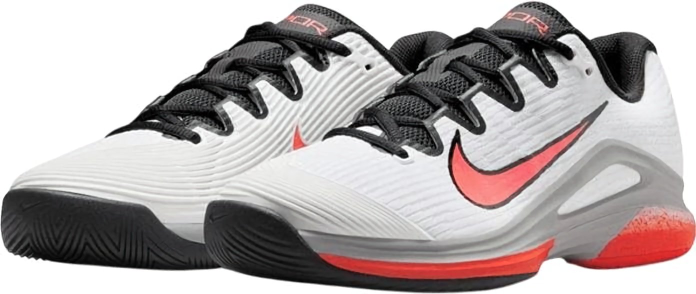 Кроссовки женские Nike Vapor 12 HC Premium, Белые/Оранжевые/Серые (р. 38,5)