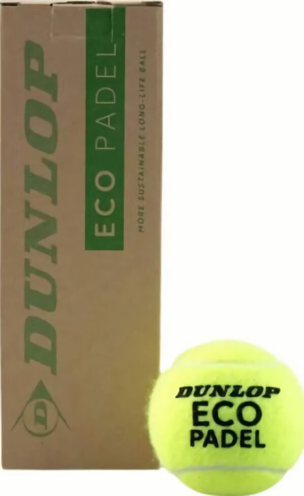 (EU) Мячи для падел тенниса Dunlop Eco (3 шт)