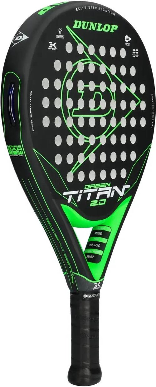 (EU) Ракетка для падел тенниса Dunlop Titan 2.0 Green