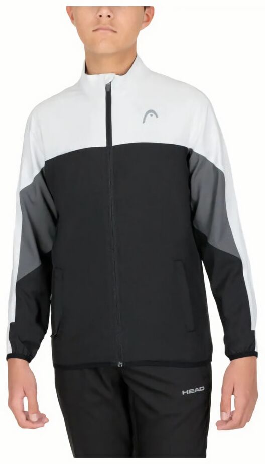 (EU) Куртка для мальчиков Head Club Junior, Чёрная (128 см)