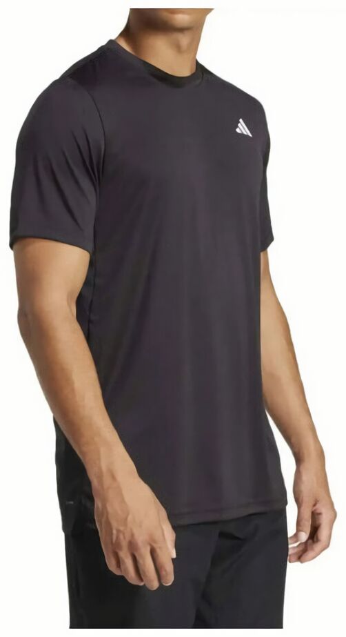 (EU) Футболка мужская Adidas Men's Club Kue70, Чёрная (S)