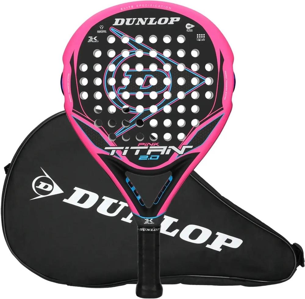 (EU) Ракетка для падел тенниса Dunlop Titan 2.0 Pink
