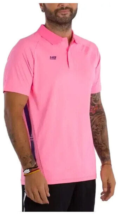(EU) Поло мужское Enebe Strauss 40401, Розовое (2XL)