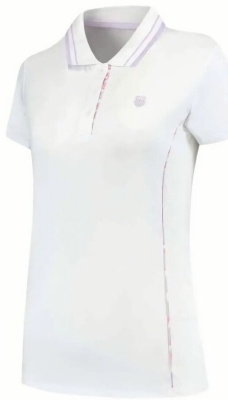 (EU) Поло женское K-Swiss Hypercourt 6, Белое (S)