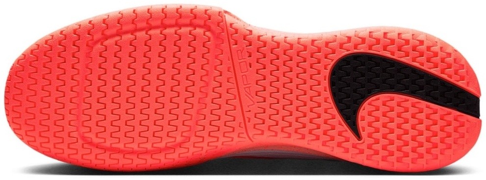 Кроссовки мужские Nike Vapor Pro 3 HC Premium, Белый/Черный/Оранжевый, для твердых кортов (р. 43,5)