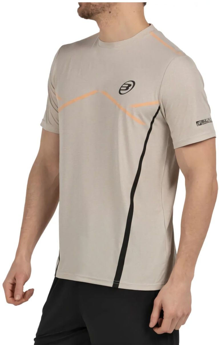 (EU) Футболка мужская Bullpadel CABORE, Коричневая (XL)