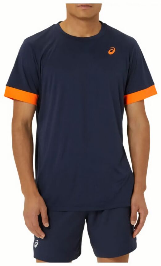 (EU) Футболка мужская Asics Court SS Top 2041A255, Разноцветная (S)