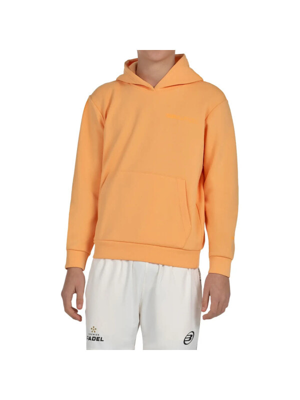 (EU) Толстовка для мальчиков Bullpadel Albier Junior Keep it Warm, с капюшоном, с карманом, Оранжевая (16 лет)
