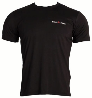 (EU) Футболка мужская Black Crown Инка, Чёрная (XL)