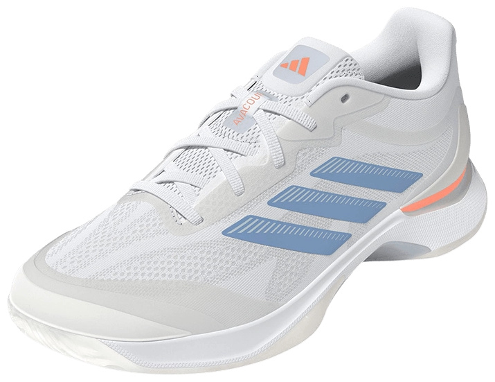 Кроссовки женские Adidas Avacourt 3, Белый/Синий/Оранжевый (р. EUR 39.3)