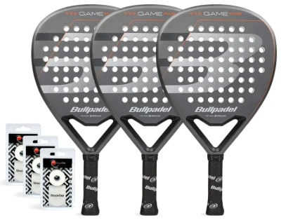 (EU) Ракетка для падел тенниса Bullpadel Gamepowertripack