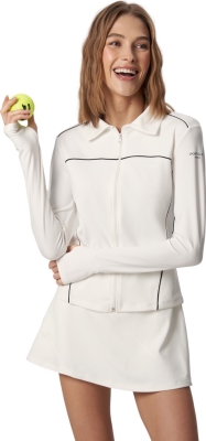 Рашгард женский Madaia Classic Zip, Белый (S)