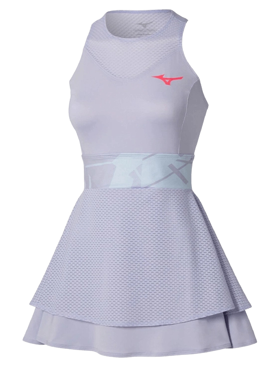 Платье женское Mizuno Daybreakers Dress W, Белое (L)