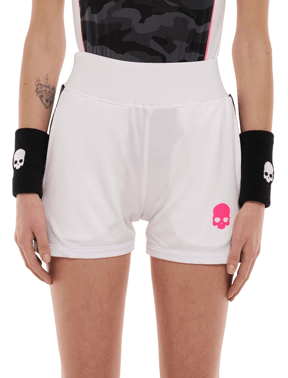 Шорты женские Hydrogen Camo Tech Shorts W, Белые/розовые (S)