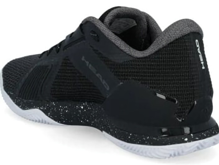 (EU) Кроссовки мужские Head Sprint Pro 4.0 Sf Clay 273115 Bkwh Black, Чёрные (р. 44)