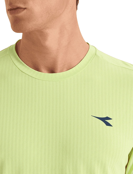 Футболка мужская Diadora SS T-Shirt Icon M, Лайм (L)