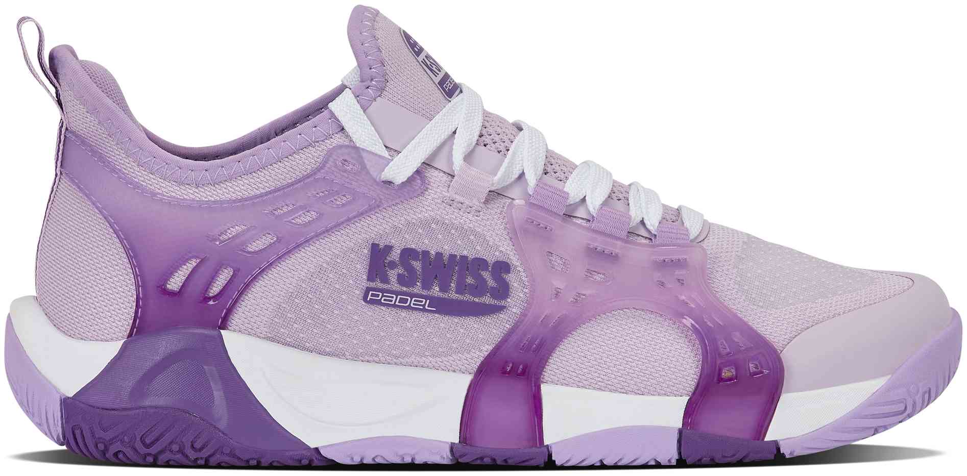 Кроссовки женские K-Swiss K-Frame Padel FW26, Сиреневые/Белые (р. 35,5)