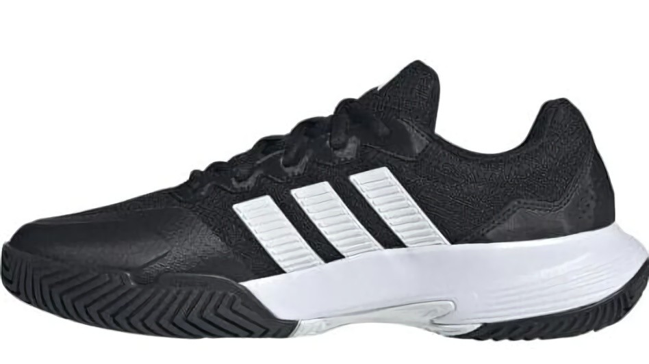 (EU) Кроссовки мужские Adidas Gamecourt 2 Black Ki0780, Чёрные (р. 45 1/3)