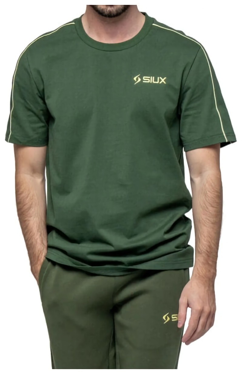 (EU) Футболка мужская Siux Gareh Casual, Зеленая (M)