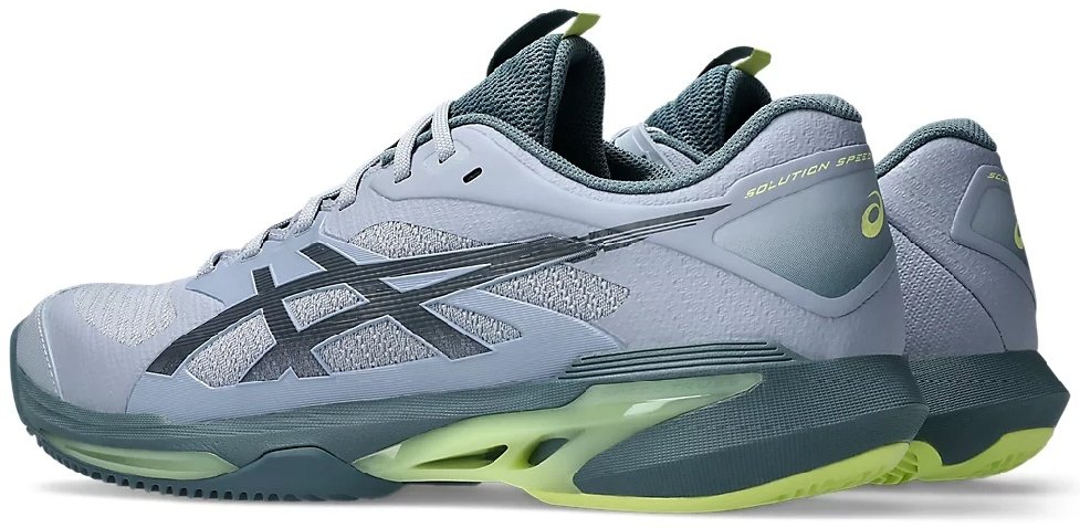 Кроссовки мужские Asics Solution Speed FF 4 Clay, Серые (р. 28,5)