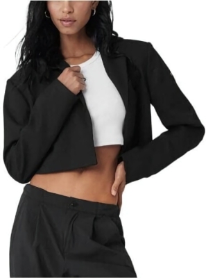 (CN) Костюм деловой женский Alo Yoga Black, Чёрный (XS)