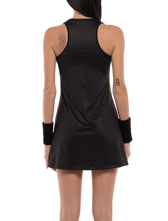 Платье женское Hydrogen Spectrum Tech Dress Padel W, Черное (XS)