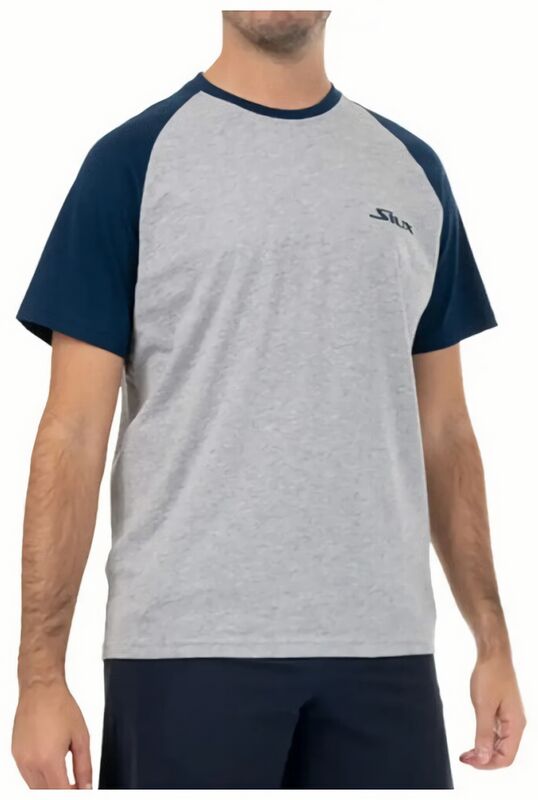 (EU) Футболка мужская Siux Dash Cotton, Серая (M)
