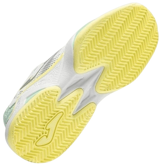 Кроссовки детские Joma Master 1000 Junior Clay, Белые/Бирюзовые (р. EUR 37)
