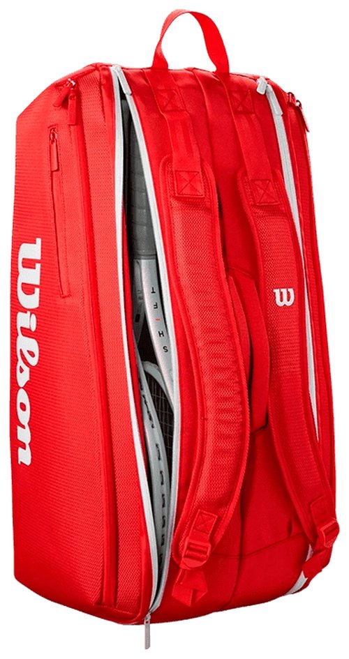 Сумка Wilson для тенниса Super Tour 9R 2025, Красная