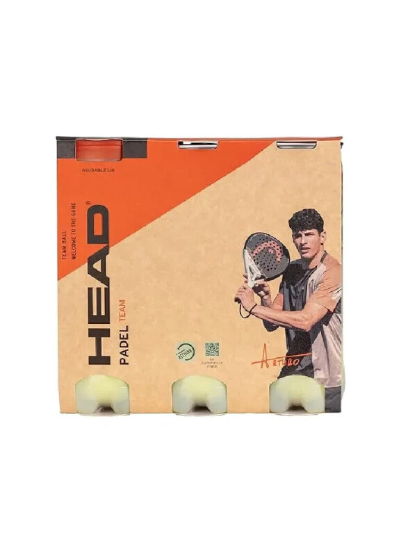 (EU) Мячи для падел тенниса Head Padel Team, 3 банки (3 шт в банке)