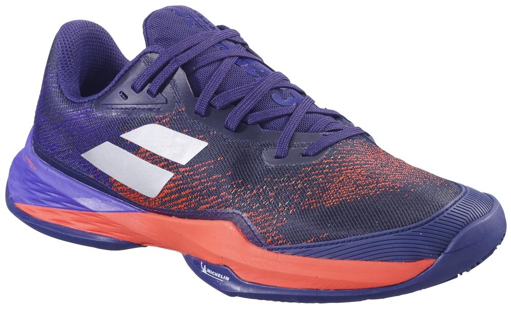 Кроссовки мужские Babolat Jet Mach 3 Clay, Тёмно-синие/Серебряные (р. 45)