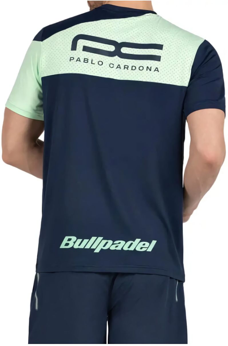 (EU) Футболка мужская Bullpadel T-SHIRT CARDONA 26V, Синяя (M)