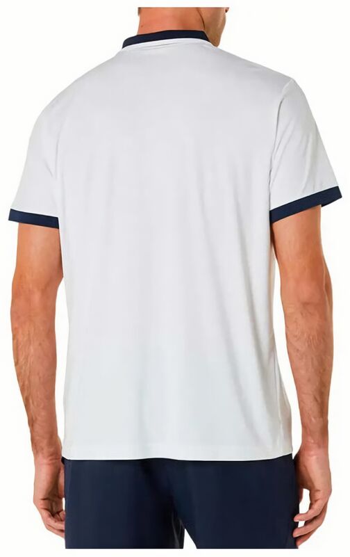 (EU) Поло мужское Asics Court 2041A256, Белое (XL)