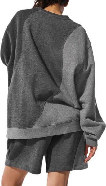 (CN) Свитшот Alo Yoga Unisex Ivory, Серый (S МУЖ-M ЖЕН)