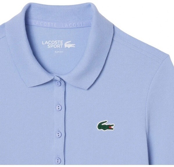 (EU) Поло женское Lacoste Core Performance PF8631, Голубое (р. 42)