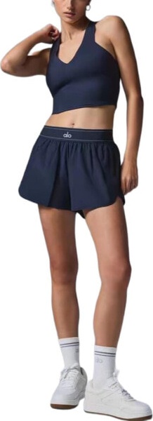 (CN) Шорты Alo Yoga Match Point Short, Синие (2XS)