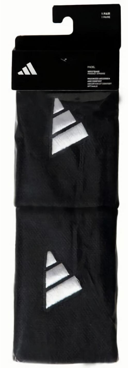 (EU) Удлиненные напульсники Adidas, Черный (2 шт)