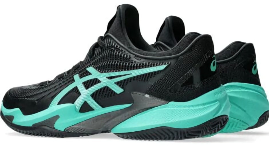 (EU) Кроссовки мужские Asics Court Ff3 Clay 1041A371 002, Чёрные (р. 41.5)