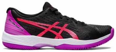 (EU) Кроссовки женские Asics Solution Swift FF, 1042A204 001, Черно-Фиолетовые (р. 37)
